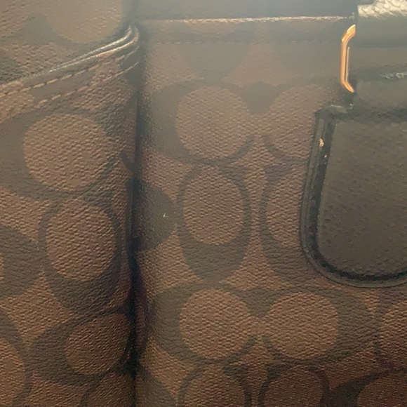 Brown Monogram Coach carry on - Picture 14 of 15